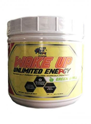 Wake Up Unlimited Energy Powder - Green Apple