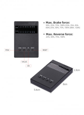 3800KV Brushless Motor And Programming Card Combo Set