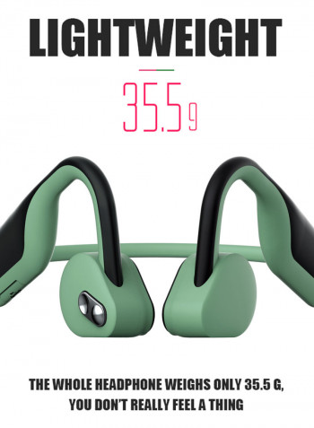 BH128 Bluetooth Wireless Earphone With Microphone QCC3003 Black/Green