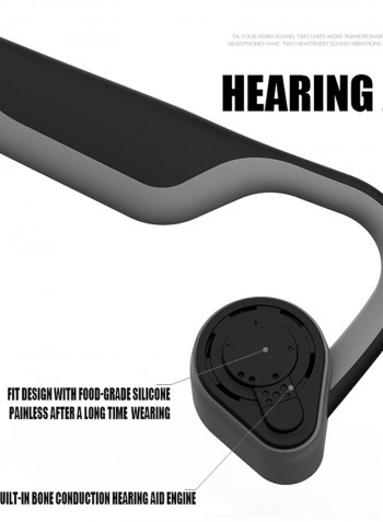 BH128 Bluetooth Wireless Earphone With Microphone QCC3003 Black/Green