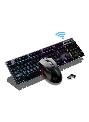 Rechargeable Keyboard And Mouse With Receiver