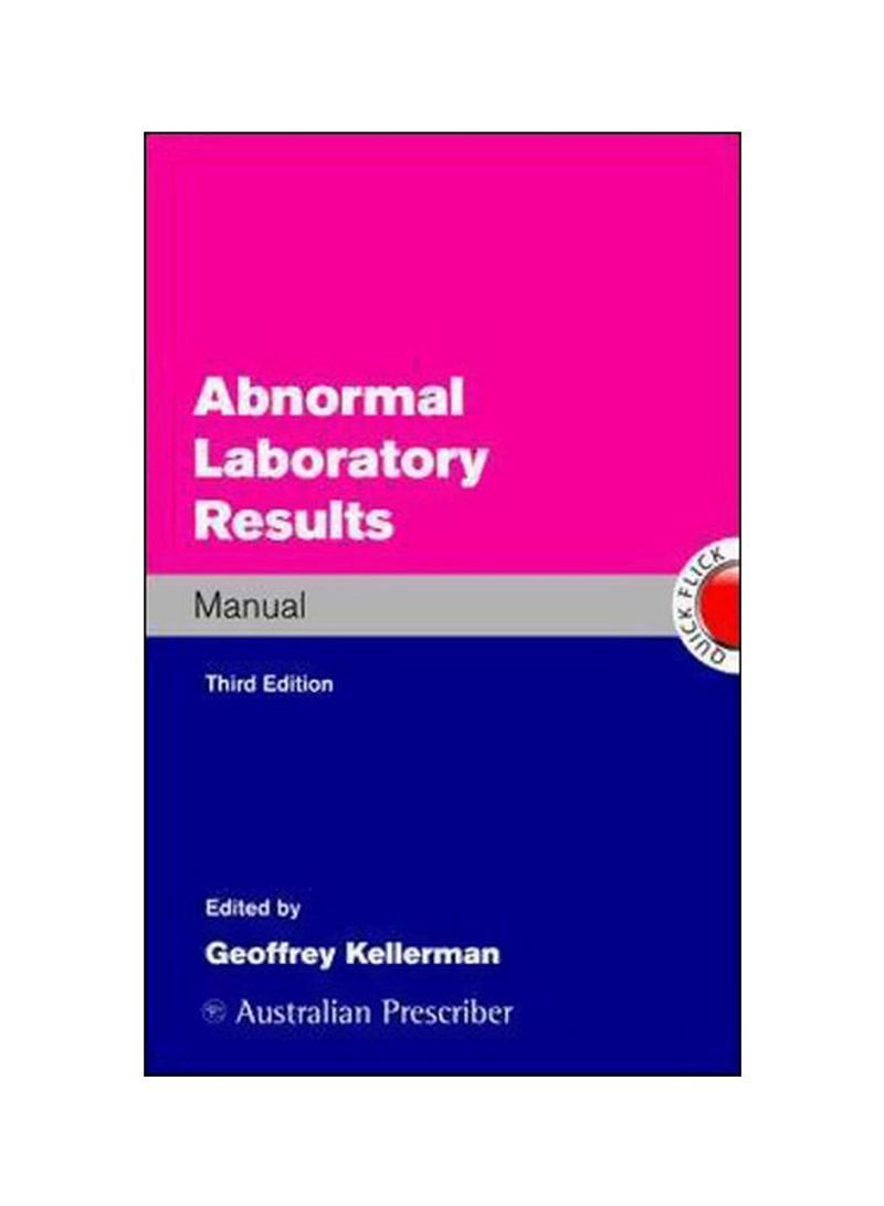 Abnormal Laboratory Results: Manual Paperback 3