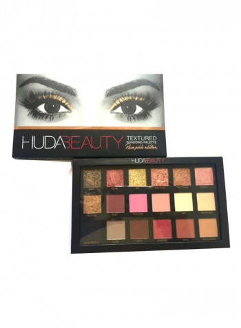 Huda Beauty Rose Gold Eyeshadow Palette Multicolour