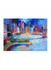 Brooklyn Canvas Wall Art Multicolour 18 x 24inch reviews Brooklyn Canvas Wall Art Multicolour 18 x 24inch