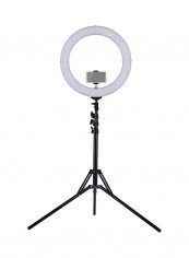 Bi-Color Video Ring Light White/Black