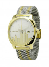 Men's Stainless Steel Analog Quartz Wrist Watch TW-140292WYWGM