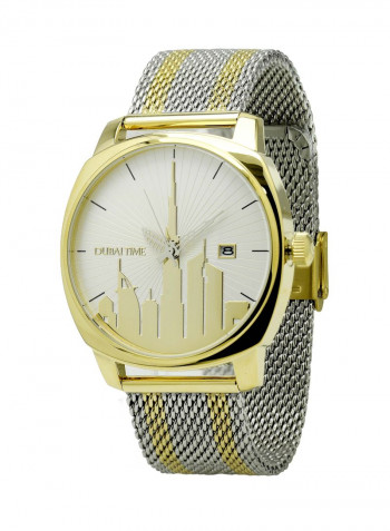 Men's Stainless Steel Analog Quartz Wrist Watch TW-140292WYWGM