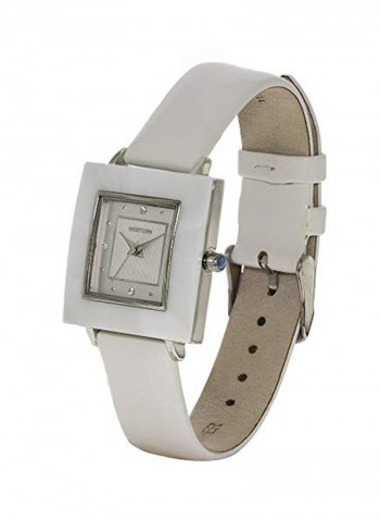 Women's Leather Analog Watch W8133LGP150F