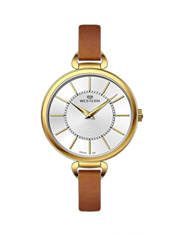 Women's Moment Leather Analog Watch W8139LGP010A