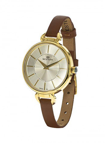 Women's Moment Leather Analog Watch W8139LGP010A