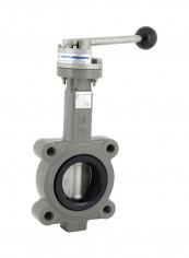 Ductile Iron Lug Type Butterfly Valve Grey/Black 2.5inch reviews Ductile Iron Lug Type Butterfly Valve Grey/Black 2.5inch