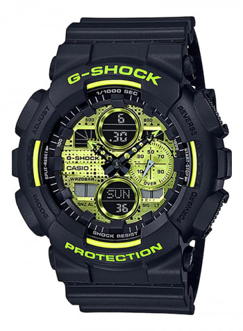 G-Shock Resin Analog/Digital Watch GA-140DC-1ADR