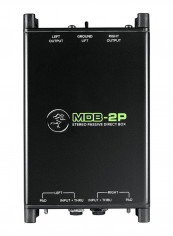 Stereo Passive Direct Box MDB-2P Black