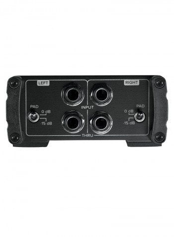 Stereo Passive Direct Box MDB-2P Black