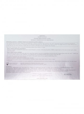 White Lucent Power Brightening Mask 26g