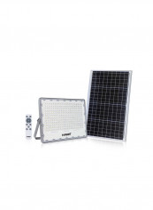 LED Solar Flood Light 300W Grey Body 34cm
