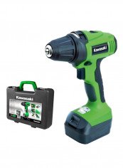 Cordless Electric Drill Green/Black/Silver 11.2millimeter