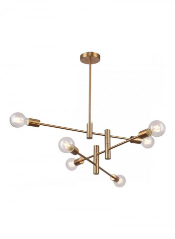 Modern Kristie Pendant Light Gold 85x75centimeter