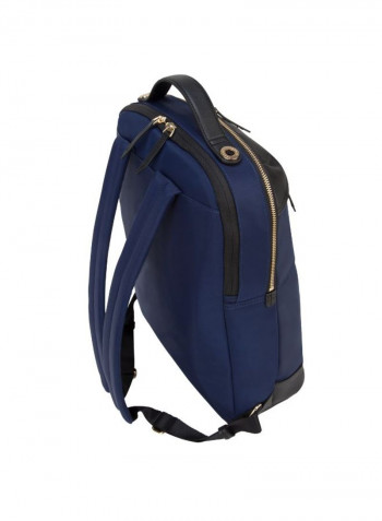 Nylon Newport Laptop Backpack Navy/Black