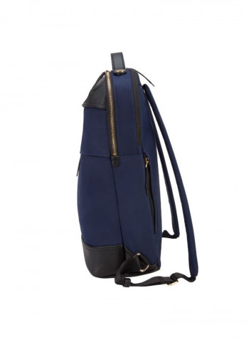 Nylon Newport Laptop Backpack Navy/Black