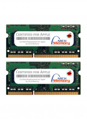 2-Piece UDIMM DDR3 RAM For Apple 2GB Multicolour