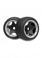RC Car Tyre And Wheel Tarmac Buster Rear Baja