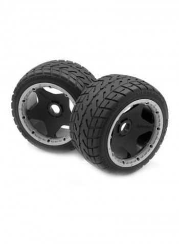 RC Car Tyre And Wheel Tarmac Buster Rear Baja