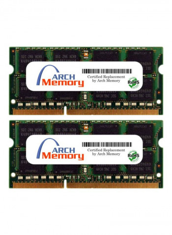 2-Piece SO-DIMM DDR3 RAM For Lenovo IdeaCentre A600 3011-3EU 2GB Multicolour