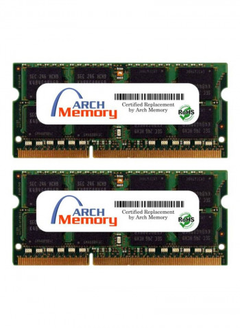 2-Piece SO-DIMM DDR3 RAM For Lenovo IdeaCentre A600 3011-3LU 2GB Multicolour