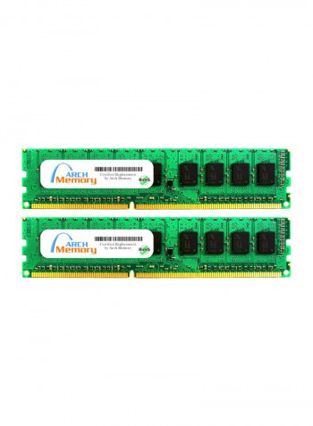 2-Piece DDR3 RAM For Asus V6-M4A3000E 2GB Multicolour