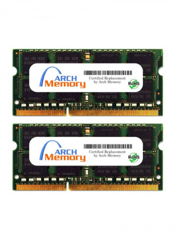 2-Piece DDR3 RAM For Lenovo ThinkPad R400 744011U 2GB