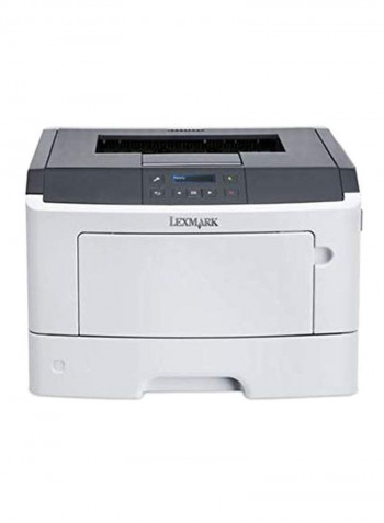 MS312DN Mono Laser Printer With Print/Copy Function And Ink Tank System White/Grey