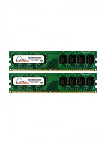 Pack Of 2 U DIMM DDR3 RAM 2GB Multicolour