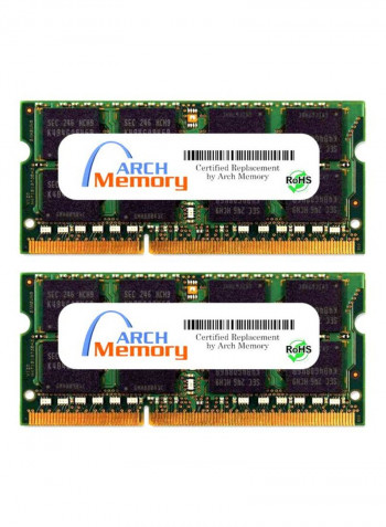 2-Piece SODIMM DDR3 RAM For Lenovo IdeaCentre A600 3011-3CU 2GB Multicolour