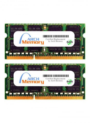 2-Piece SODIMM DDR3 RAM For Lenovo IdeaCentre A600 3011-3FU 2GB Multicolour