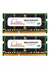 2-Piece SODIMM DDR3 RAM For Lenovo IdeaPad U350 2963-2CU 2GB Multicolour