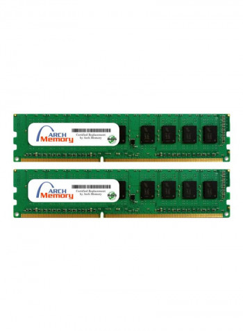2-Piece UDIMM DDR3 RAM For Asus V7-P7H55E 2GB