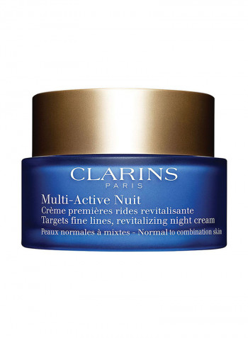 Multi-Active Night Targets Fine Lines Revitalizing Night Cream - For Normal To Combination Skin White 50ml