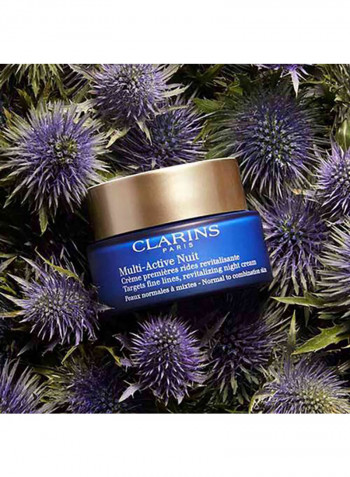 Multi-Active Night Targets Fine Lines Revitalizing Night Cream - For Normal To Combination Skin White 50ml