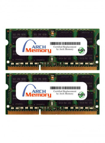 2-Piece SODIMM DDR3 RAM For Lenovo IdeaCentre A600 3011-2DU 2GB Multicolour