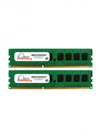 2-Piece UDIMM DDR3 RAM Set For Dell Vostro 430 2GB Multicolour