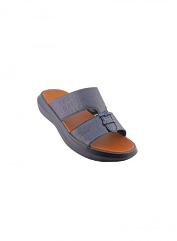 Casual Comfortable Arabic Sandals Navy Blue
