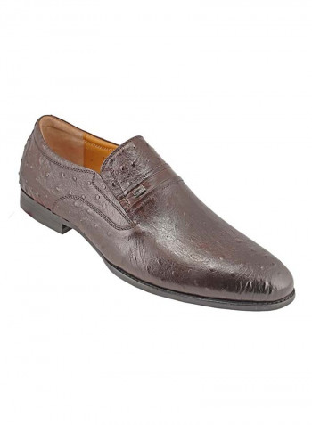 Comfortable Sole Formal Loafers Brown