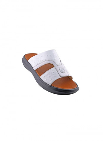 Casual Comfortable Arabic Sandals White