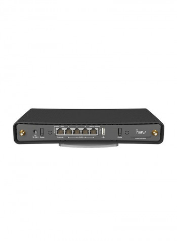 HAP Ac3 Wireless Dual Band Router With 5 Gigabit Ethernet Ports Black