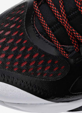 Men's Quickfoam Lite Professional Basketball Sneakers Black/White/Red