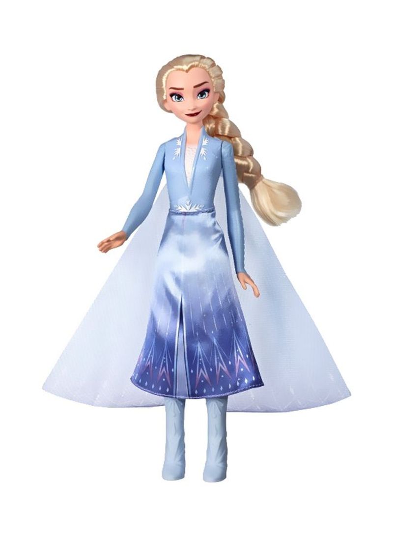 Light Up Elsa Magical Swirling Adventure Fashion Doll With Outfit 35.6cm