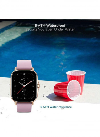 GTS 2e Smartwatch With 24 Hours Heart Rate And SPO2 Monitor Lilac Purple