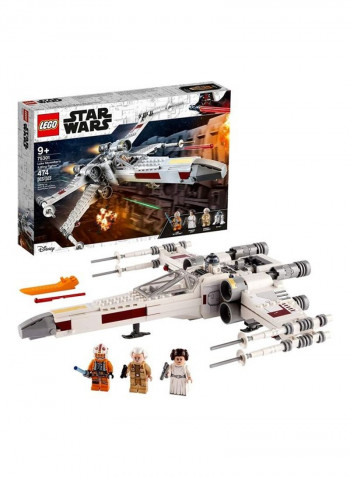 474 Pieces  Star Wars Luke Skywalker’s X-Wing Fighter Awesome Toy Building Kit 12inch