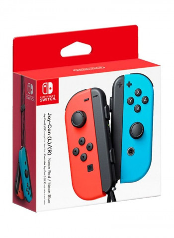 Joy-Con Controller For Nintendo Switch - Neon Red/Blue